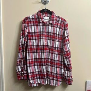 J crew classic flannel shirt